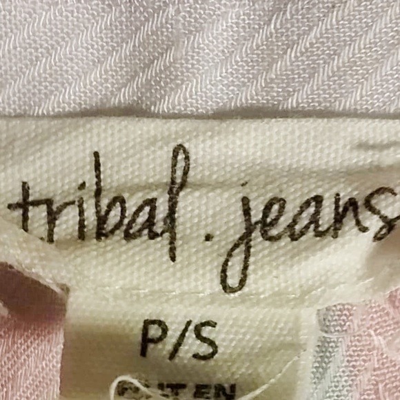 Tribal Jean's Lightweight Button up Vest - Picture 3 of 3